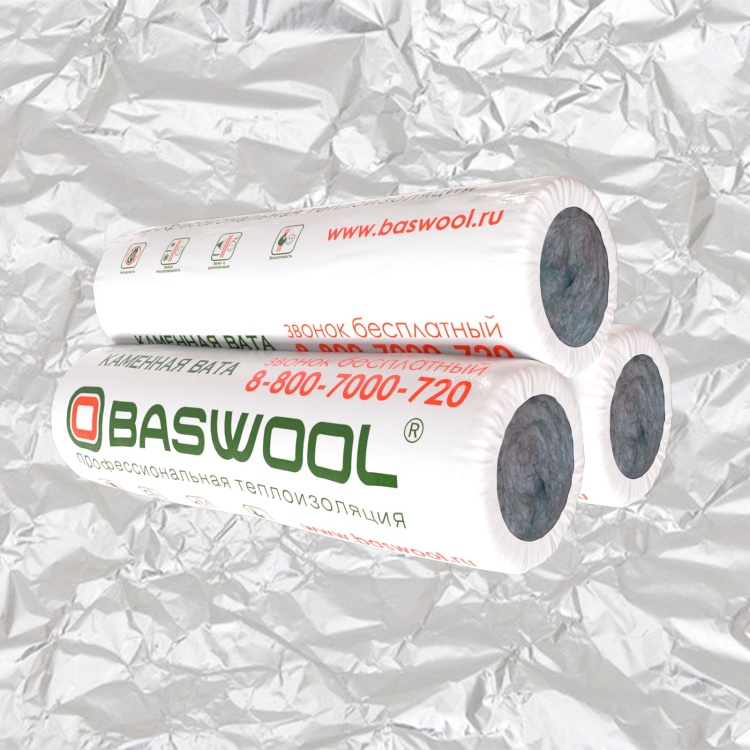 Мат прошивной BASWOOL  МП-125 (СТ) ГОСТ 21880-2011 2000х1200х80 мм