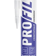 Профиль Герметик санитарный силикон прозрачный 15*270 мл